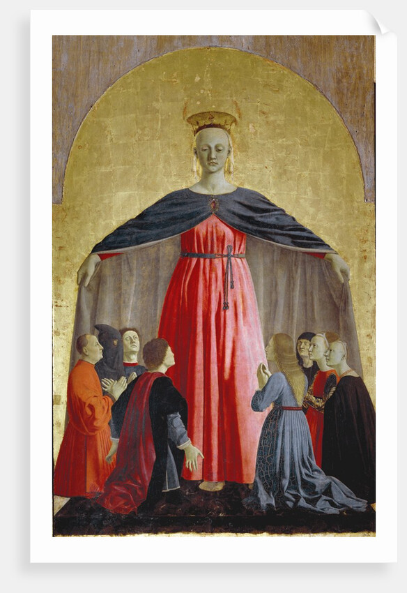Polyptych Madonna della Misericordia by Piero della Francesca
