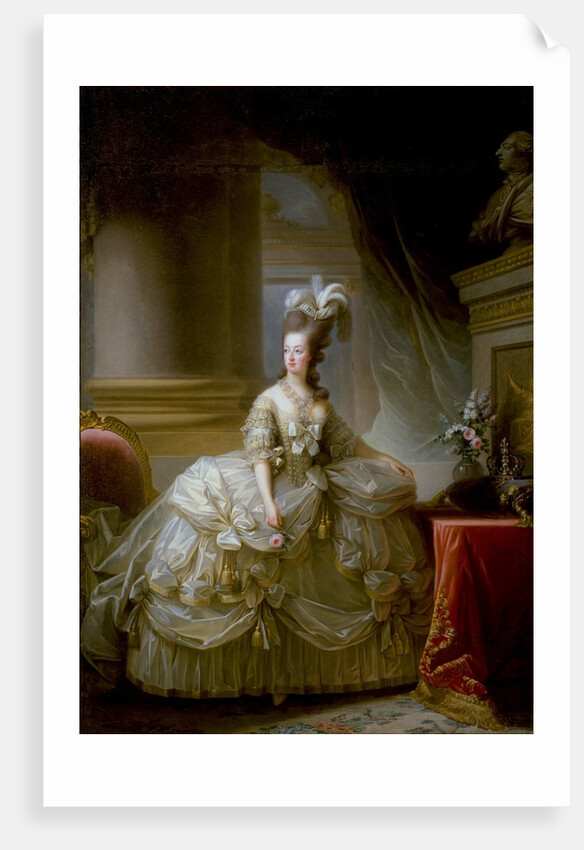 Marie Antoinette by Marie Elisabeth Louise Vigee Lebrun