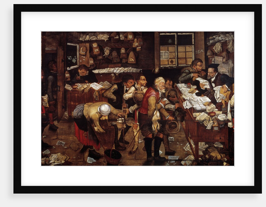 Pawnbroker by Flemish School