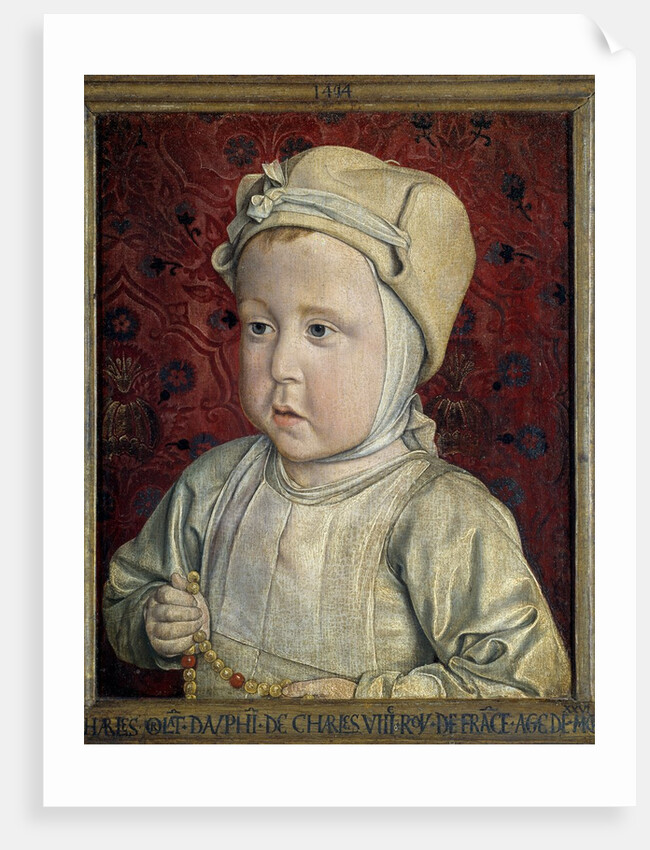 Portrait of the Dauphin Charles Orlant by Jean Hey
