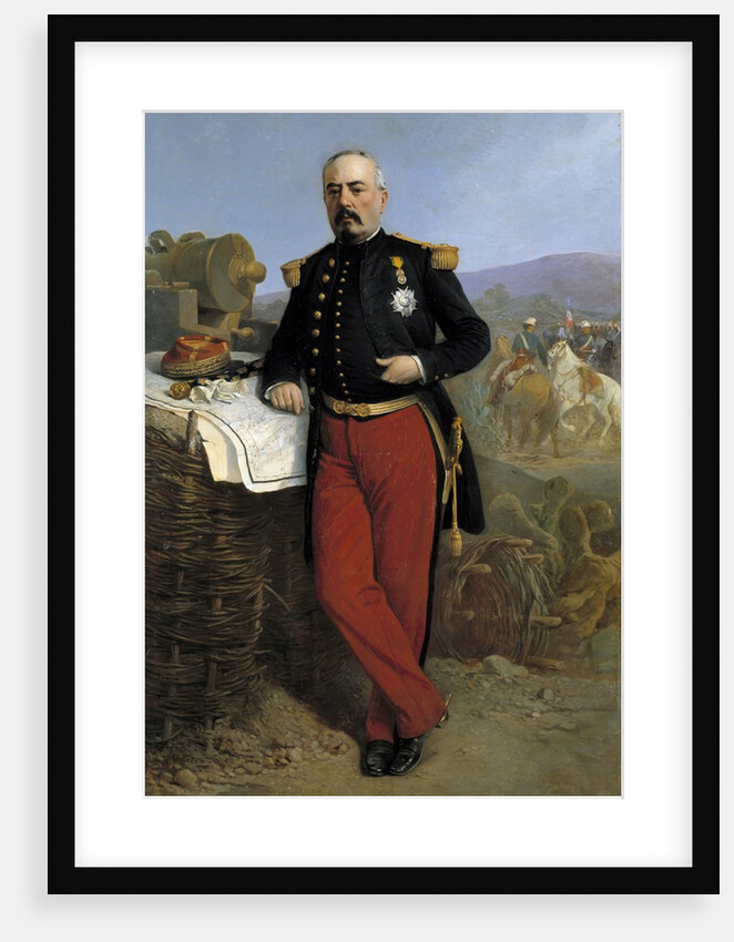 Portrait of Francois Achille Bazaine by Jean Adolphe Beauce