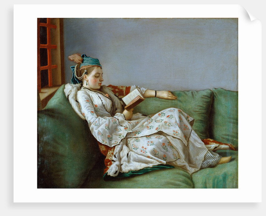 Portrait of Marie Adelaide of France by Jean-Etienne Liotard