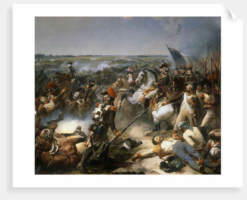 The Battle of Fleurus, 26 June 1794 by Jean Baptiste Mauzaisse