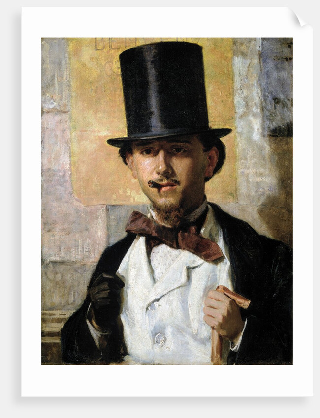 Portrait of Bernardo Celentano by Domenico Morelli