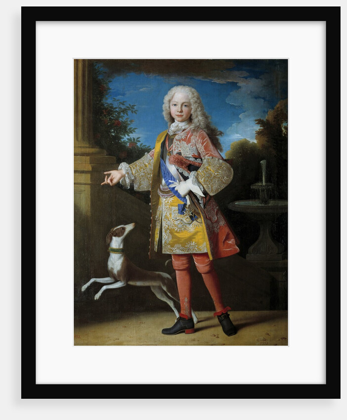 Portrait of Ferdinand of Bourbon, Prince of Asturias by Jean Ranc