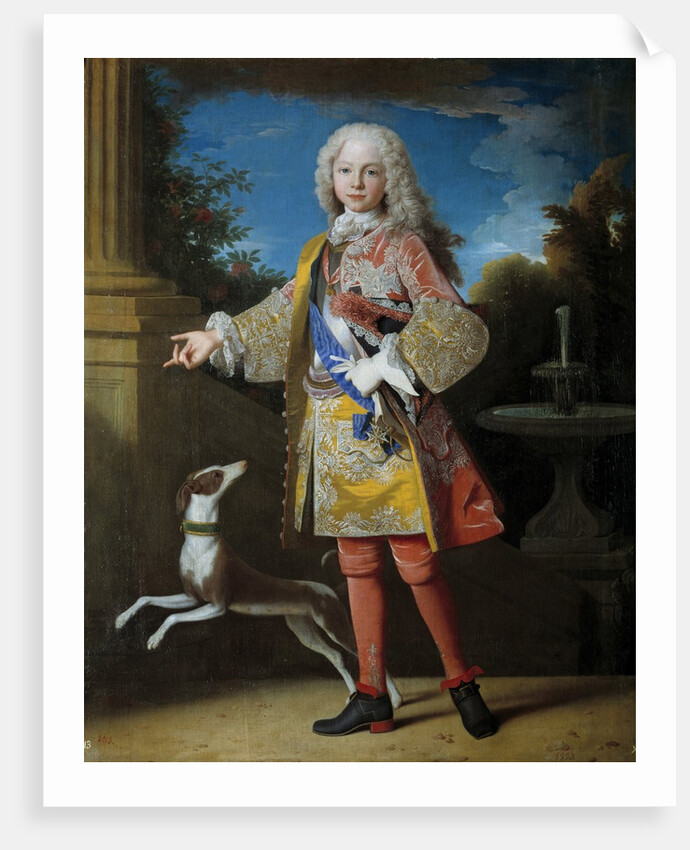 Portrait of Ferdinand of Bourbon, Prince of Asturias by Jean Ranc