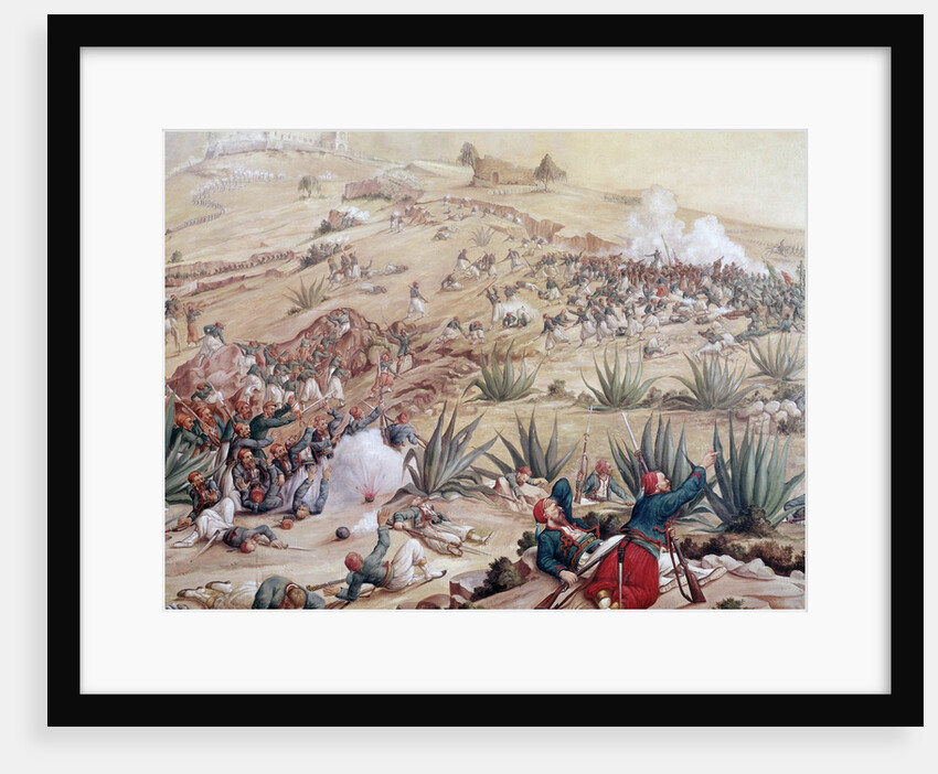 The Battle of Puebla 5 May 1862 by Patricio Ramos Ortega