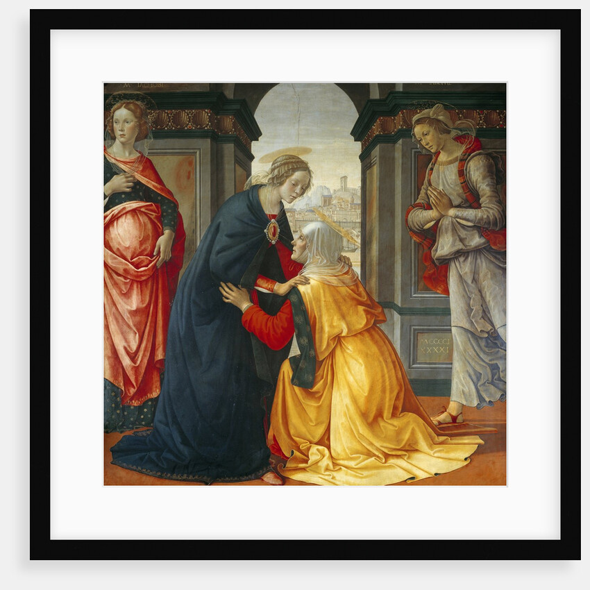 The Visitation by Domenico Ghirlandaio