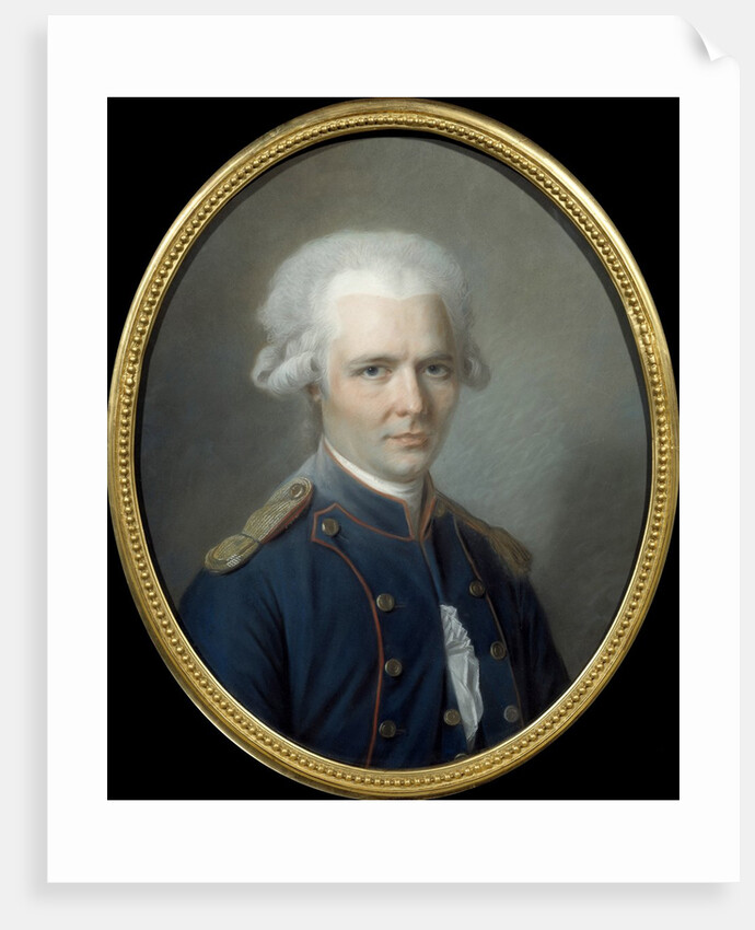 Portrait of the French writer Pierre Choderlos de Laclos by Anonymous