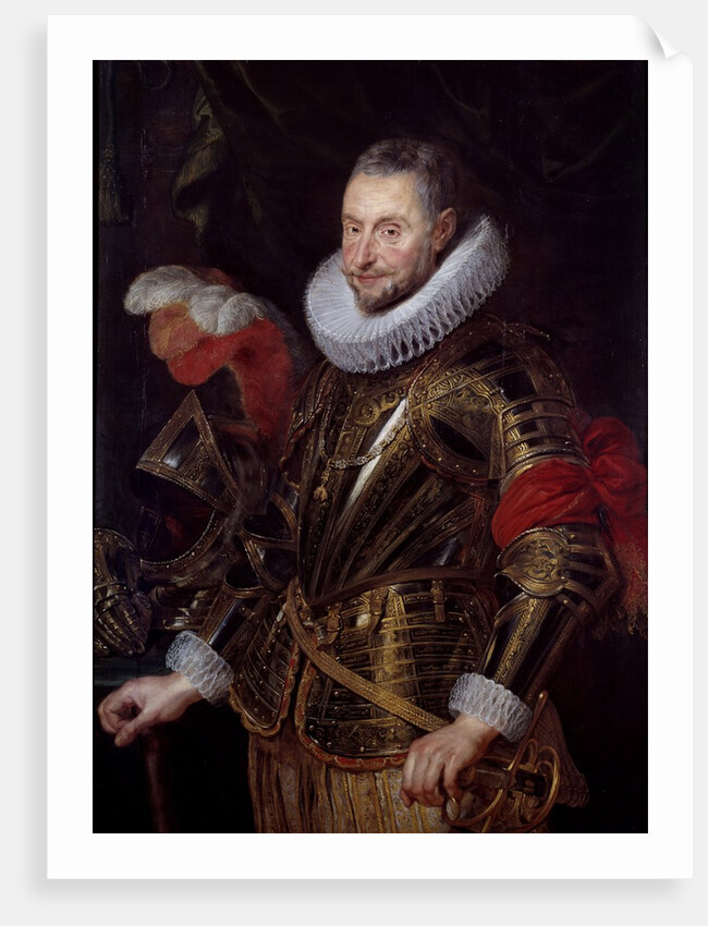 Portrait of Ambroise Spinola by Pierre Paul Rubens