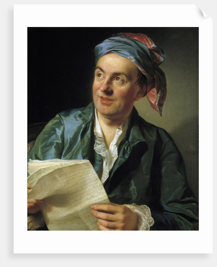Portrait of Jean-Francois Marmontel by Alexander Roslin
