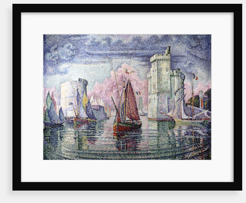 The port of La Rochelle by Paul Signac