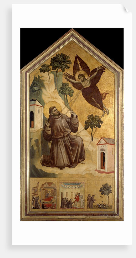 Saint Francis of Assisi receiving the Stigmata by Giotto di Bondone