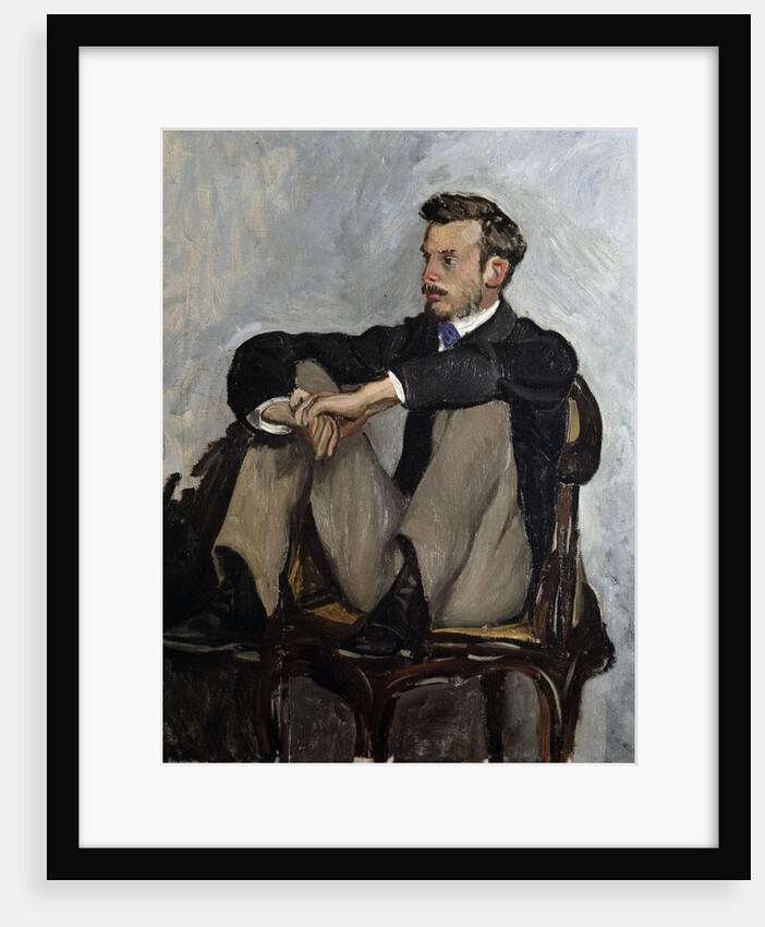 Portrait of Auguste Renoir by Pierre Auguste Renoir