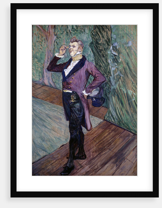 Portrait of Henry Samary of the Comedie Francaise by Henri de Toulouse-Lautrec