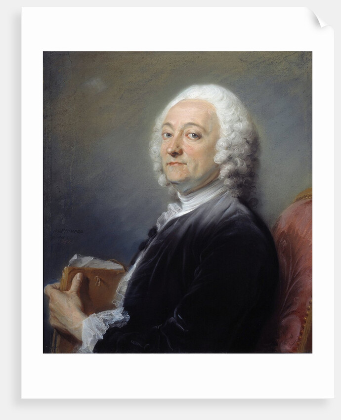 Portrait of Hubert Drouais by Jean-Baptiste Perronneau