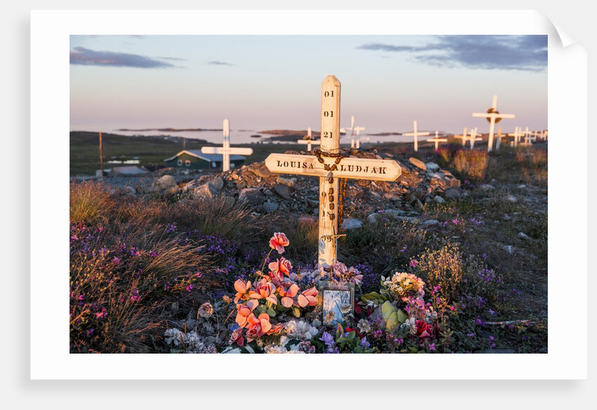 Graveyard, Rankin Inlet, Nunavut, Canada by Anonymous