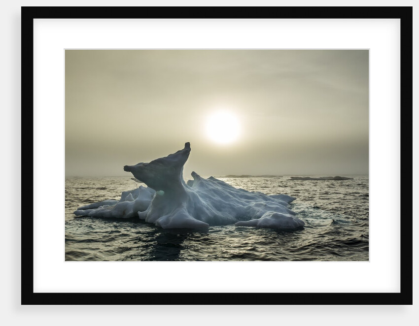 Melting Iceberg, Hudson Bay, Nunavut, Canada by Anonymous