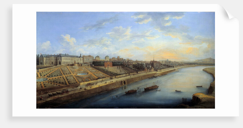 View of Passy and Chaillot by Charles Grevenbroeck