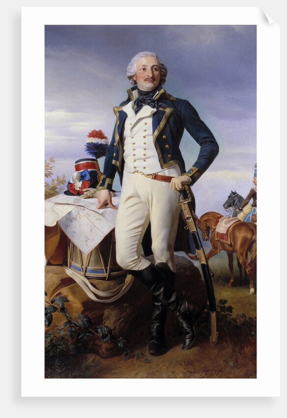 Portrait of Marquis de Dampierre by Henri Felix Philippoteaux