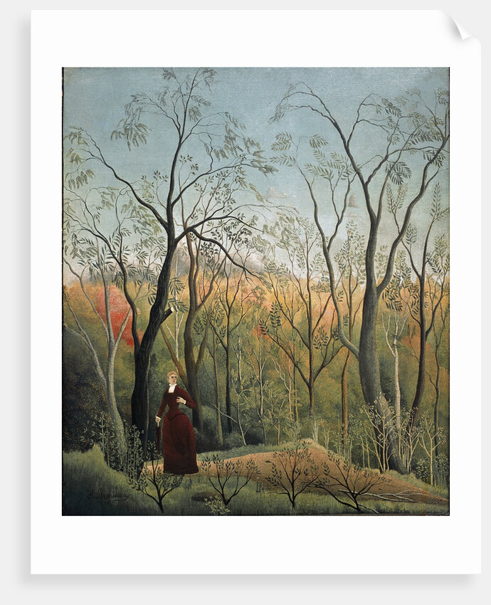 The Walk in the Forest by Le Douanier Rousseau
