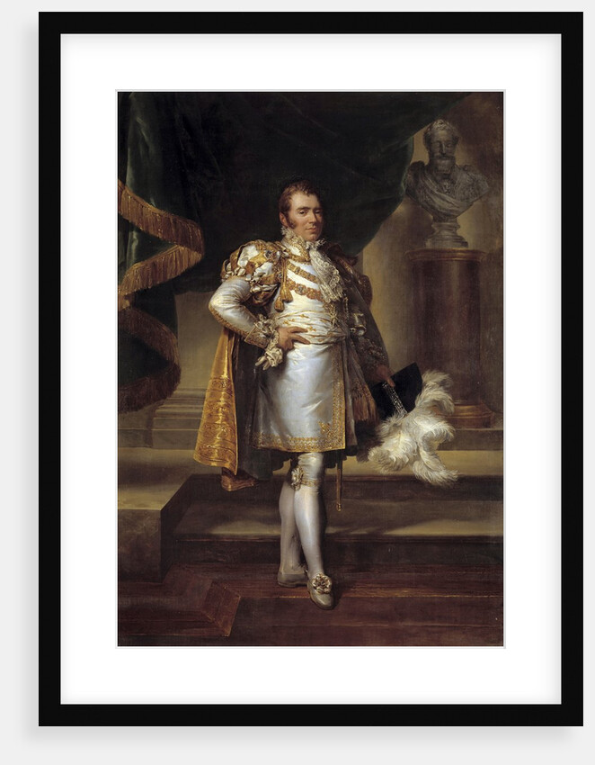 Portrait of Charles-Ferdinand d'Artois, Duke of Berry by Francois Gerard