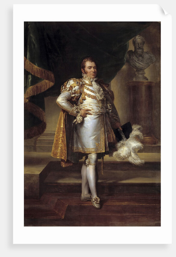 Portrait of Charles-Ferdinand d'Artois, Duke of Berry by Francois Gerard