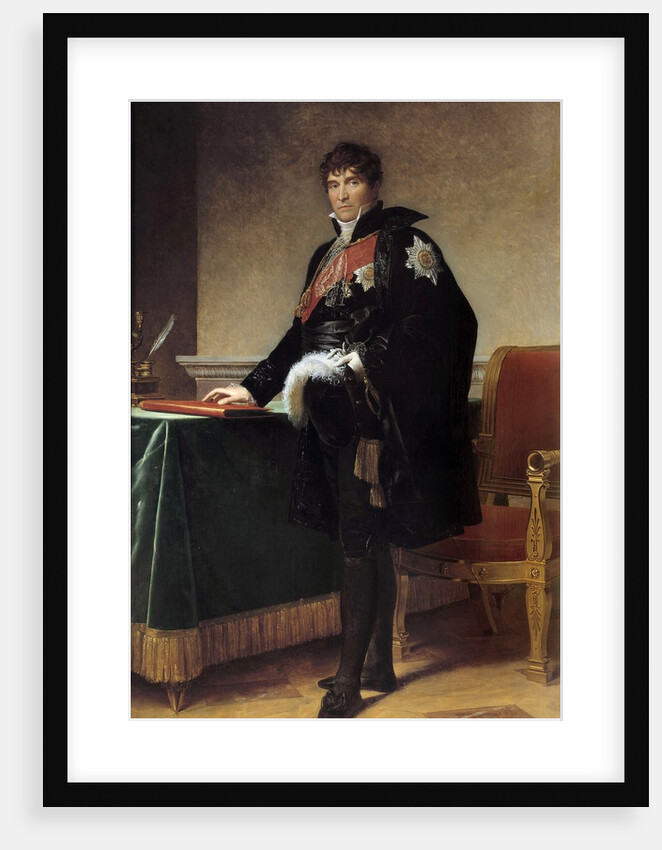Portrait of the Count Michel Regnault de Saint Jean d'Angely by Francois Gerard