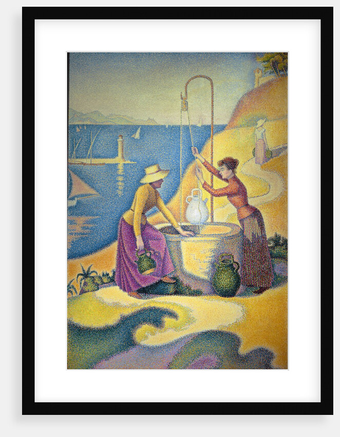 Women at the Well by Paul Signac