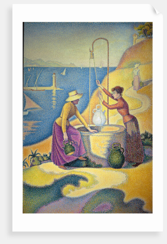 Women at the Well by Paul Signac
