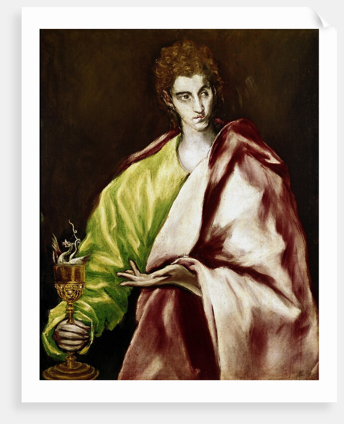 Saint John the Evangelist by El Greco