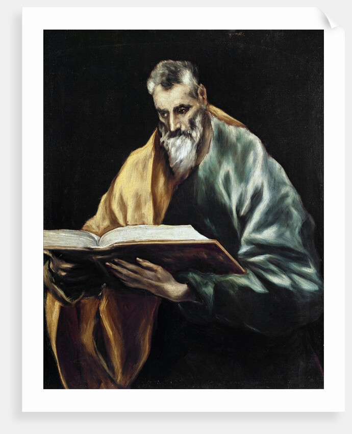 Saint Simon by El Greco