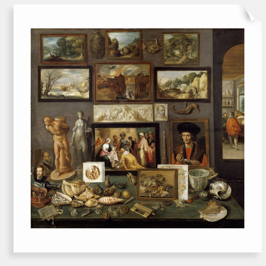 An art and curio collection by Frans Francken II the Younger