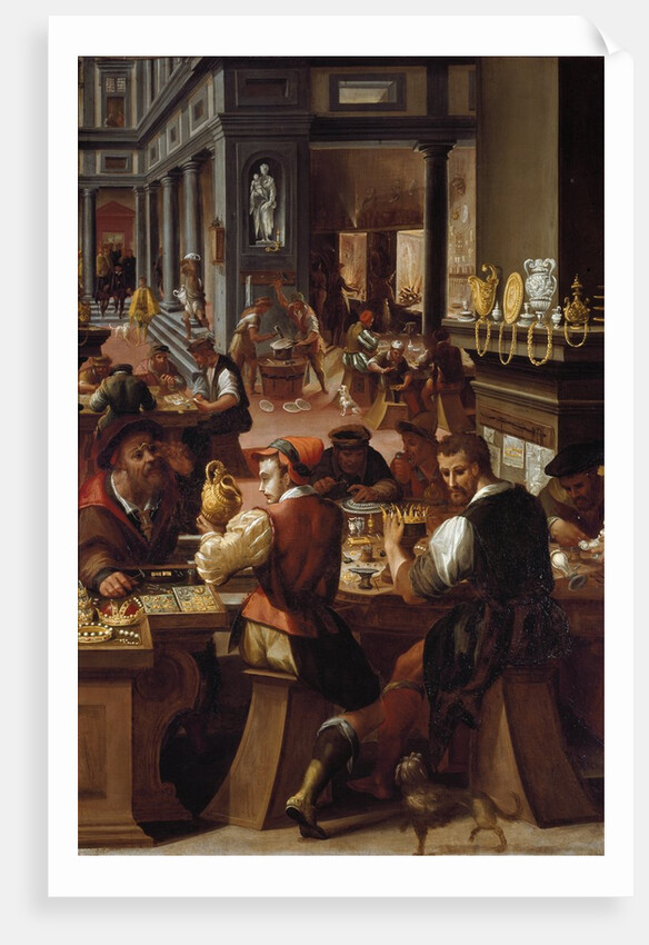 The Jewellers' Workshop, 1572 by Alessandro Fei