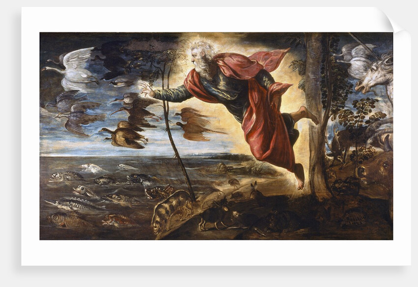 The Creation of the Animals by Jacopo Tintoretto