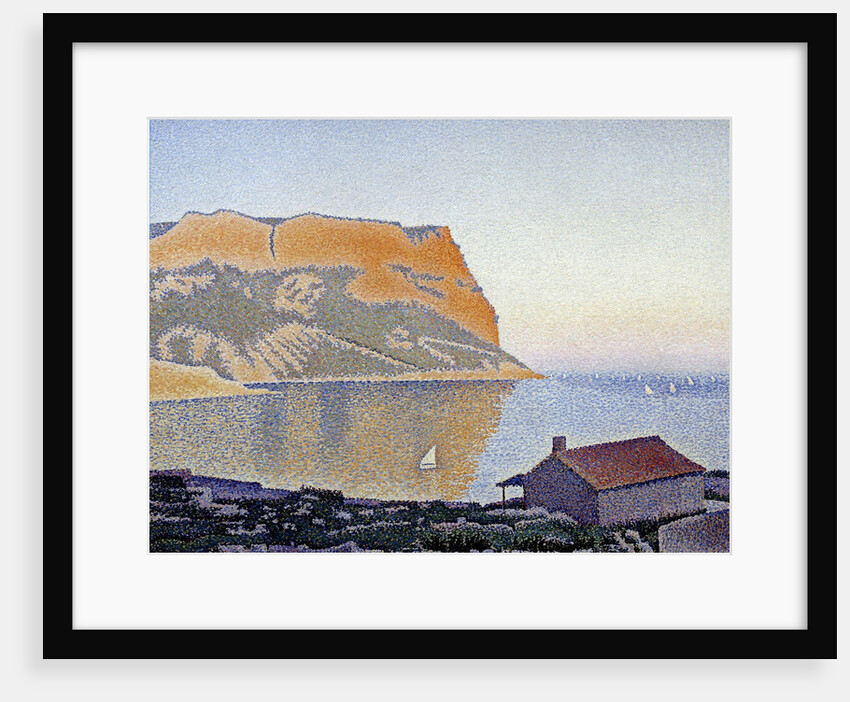 View of the bay of Cassis, Cap Canaille by Paul Signac