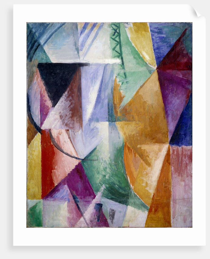 A window or study for three windows by Robert Delaunay
