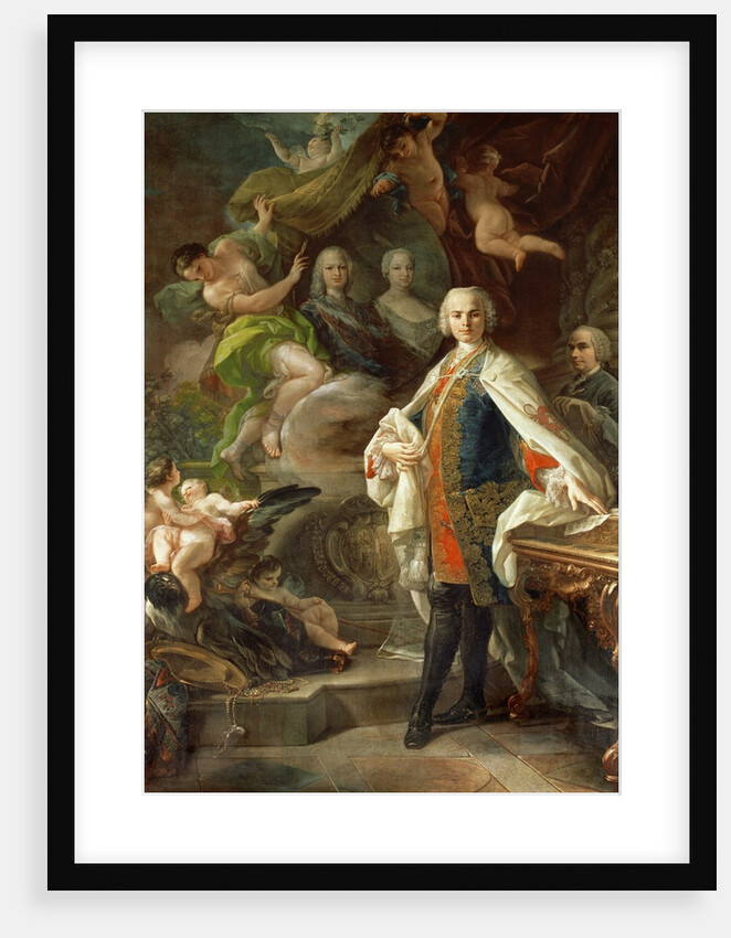 Portrait of Italian castrato singer Farinelli by Corrado Giaquinto