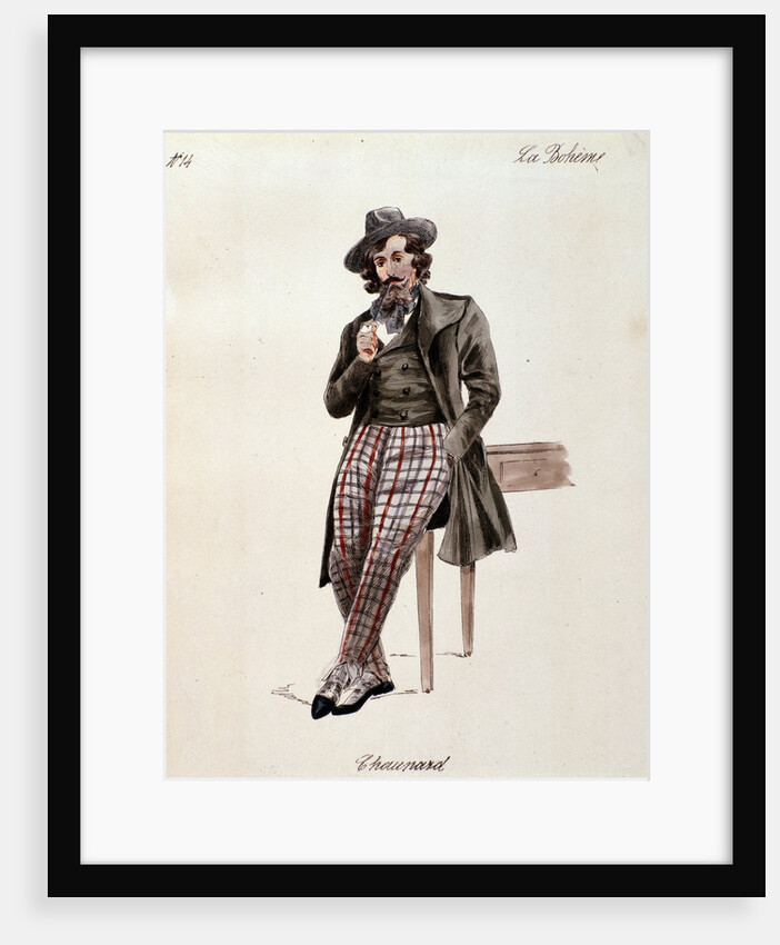 Schaunard, character of the opera "La boheme" by Anonymous