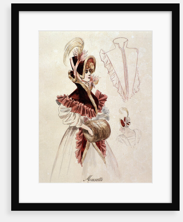 Musette, character of the opera "La boheme" by Anonymous