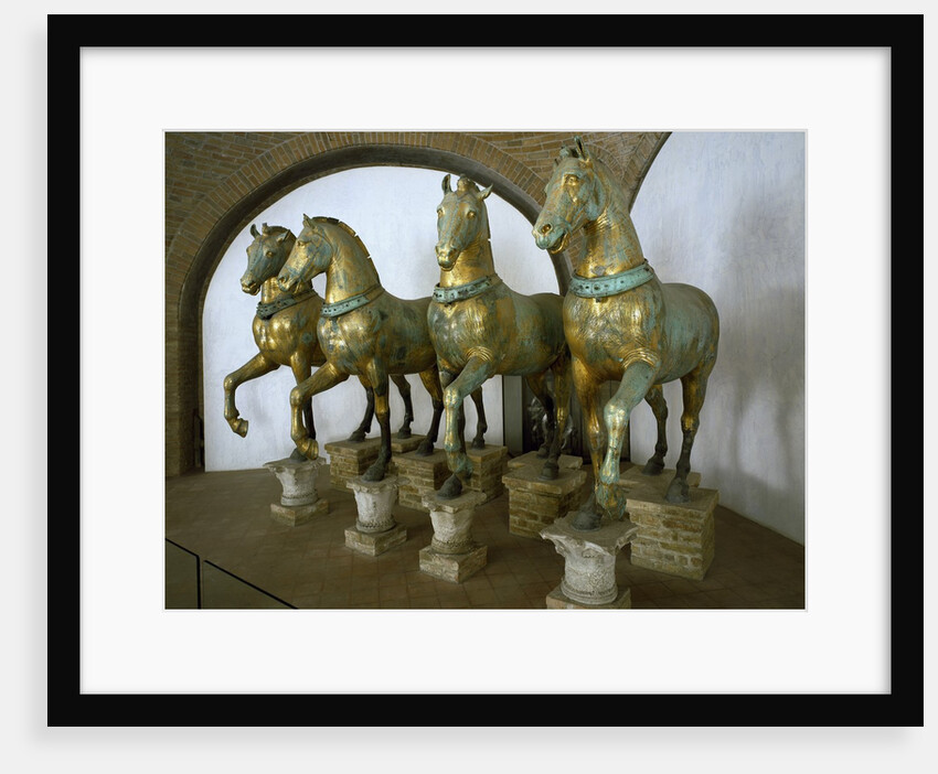 Bronze Horses of San Marco in Venice by Anonymous