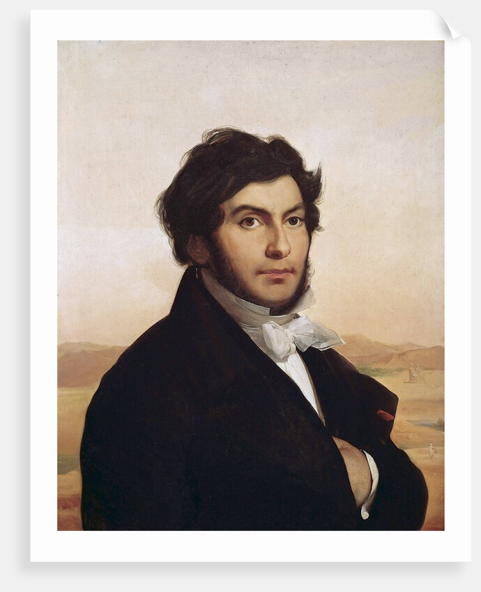 Portrait of Jean-Francois Champollion by Leon Cogniet