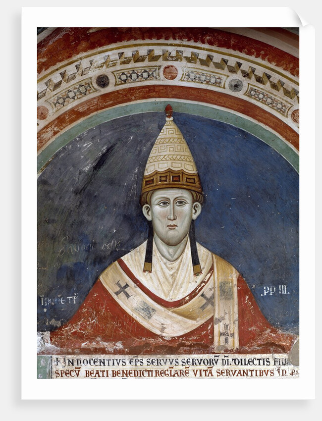 Portrait of Pope Innocent III by Anonymous