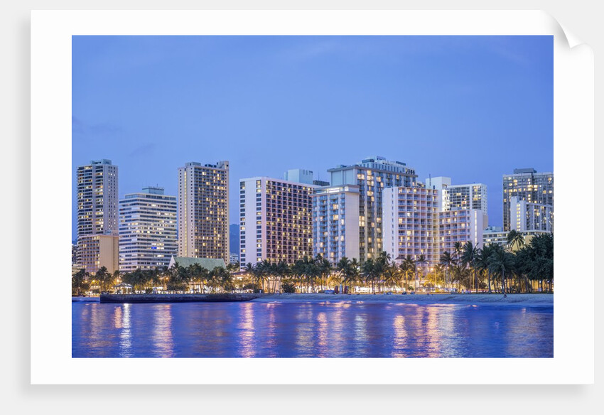 Twilight Waikiki by Anonymous