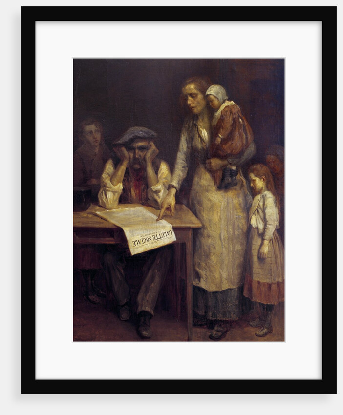 During the Strike by anonymous artist by Anonymous