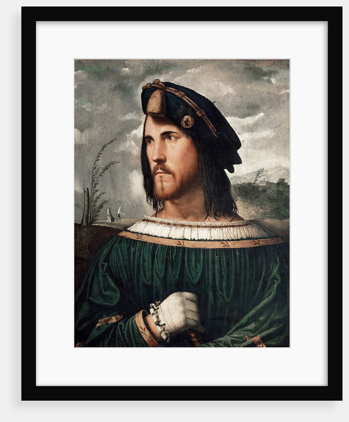 Cesare Borgia, Duke of Valencia by Altobello Melone