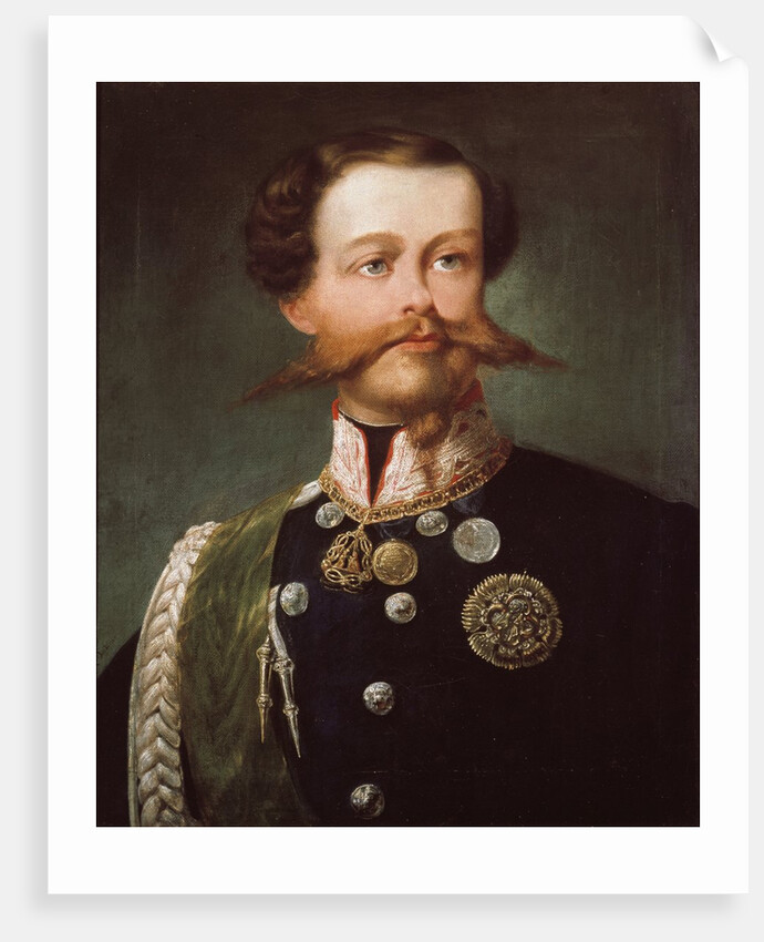 Portrait of Victor Emmanuel II by Girolamo Induno