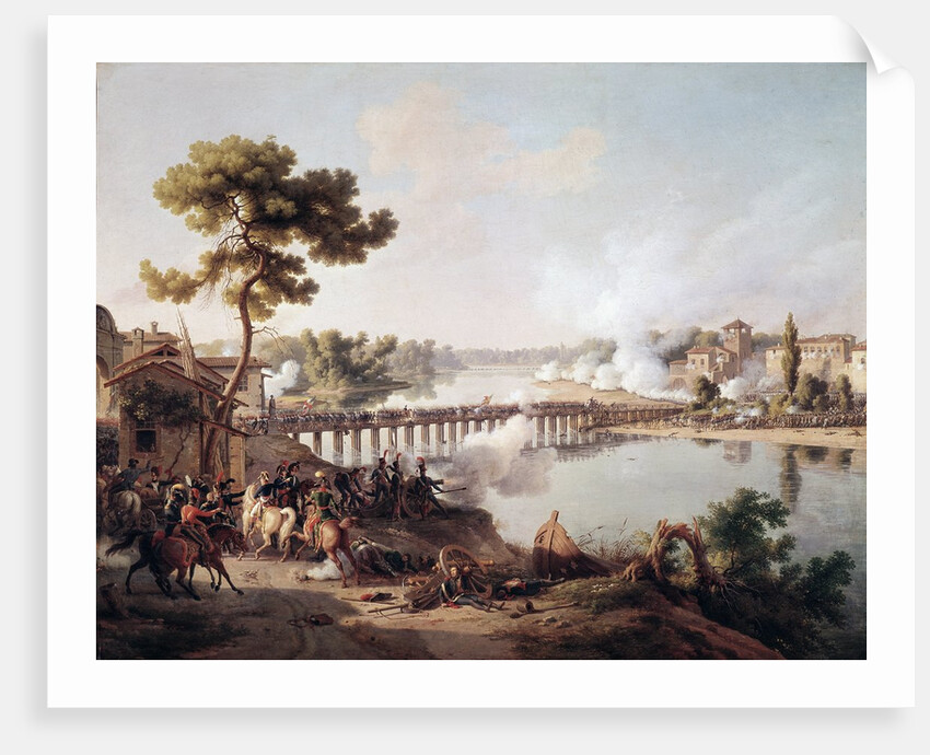 General Bonaparte Giving Orders at the Battle of Lodi, 10th May 1796 by Louis Lejeune