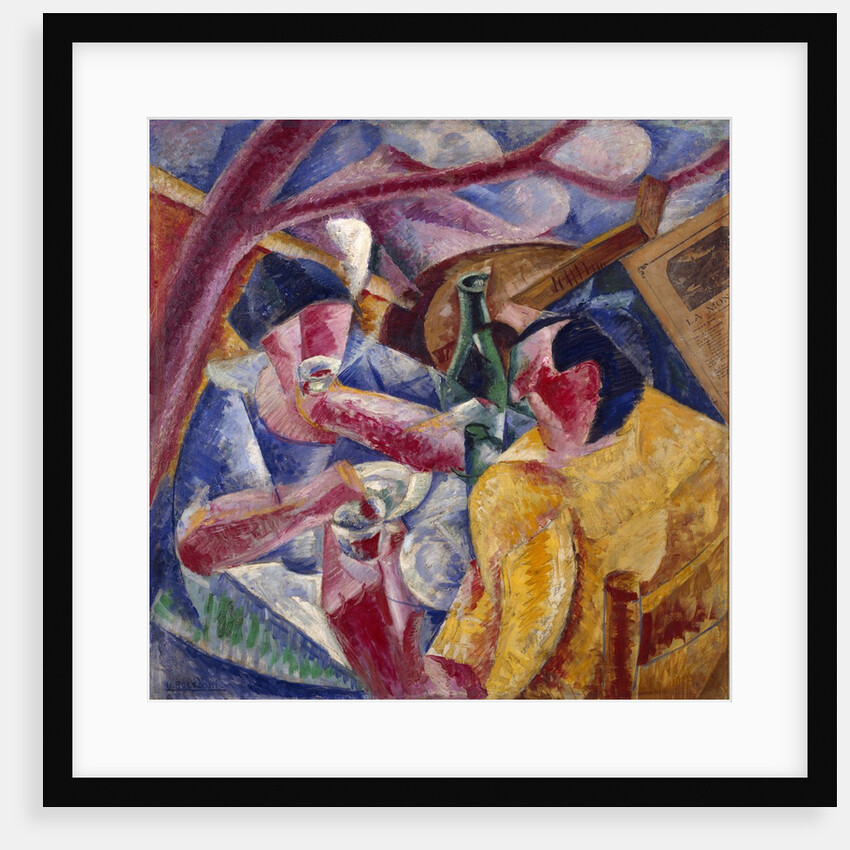 Under the Pergola in Naples by Umberto Boccioni