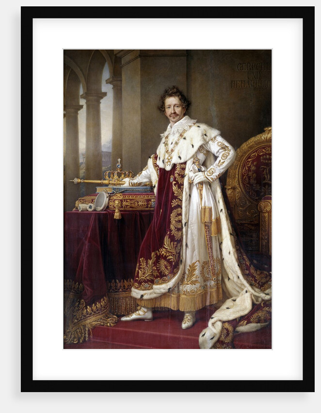 Portrait of Ludwig I of Bavaria by Joseph Karl Stieler